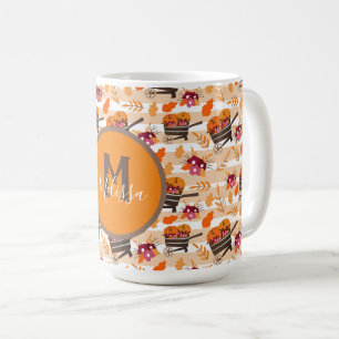 Muster des Musters für das Muster der Whimsical Fa Kaffeetasse