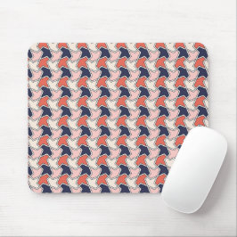 Muster des Musters "Islamisch Red White Geometric  Mousepad