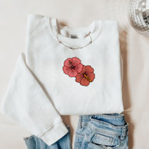 Muster des tropischen Hibiskus