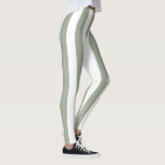 Muster des weißen Streifens Leggings<br><div class="desc">Ein einfaches weißes Streifen-Muster.</div>