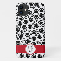 Muster, Dogenpfosten, Schwarz und Weiß, Monogramm