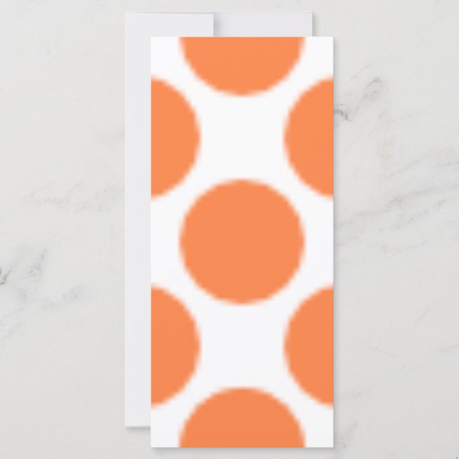 Muster Dot Orange (Vorderseite)