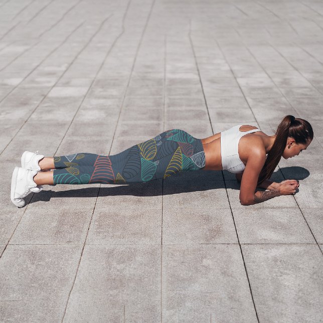 Muster drehen capri leggings (Von Creator hochgeladen)