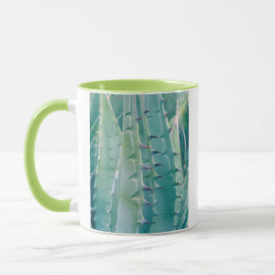Muster einer Agave Tasse