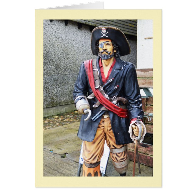 Muster eines Piraten (Vorne)