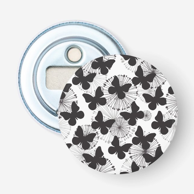 Muster eines Schmetterlinges Flaschenöffner (Vorderseite)