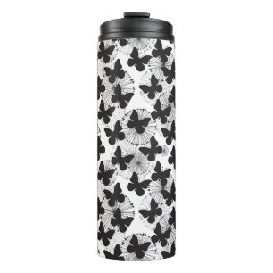 Muster eines Schmetterlinges Thermosbecher
