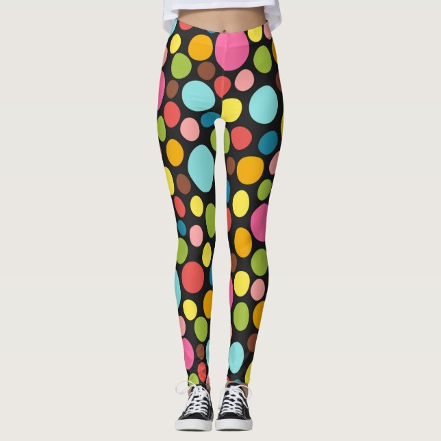 Muster Farbige Inspiration Niedlich Leggings (Vorderseite)