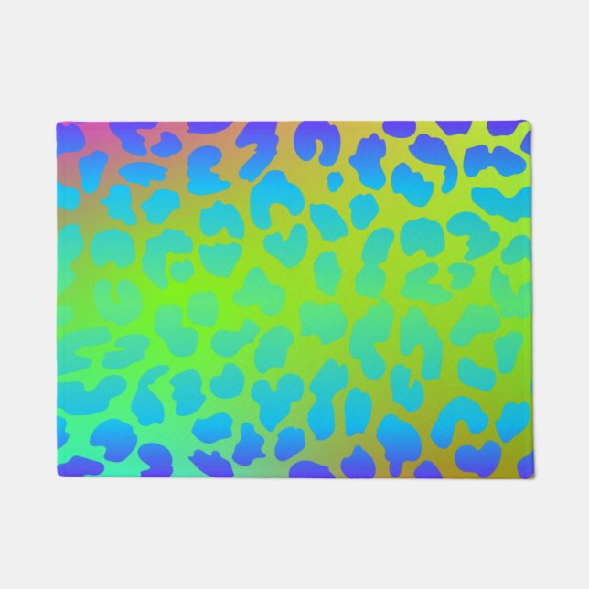 Muster farbige Inspiration Retro Niedlich Fußmatte (Vorderseite)