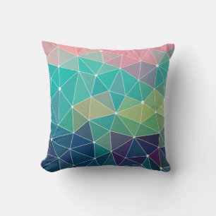 Muster Farbige Inspiration Retro Süß Kissen