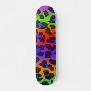 Muster farbige Inspiration Retro Tiger Skateboard