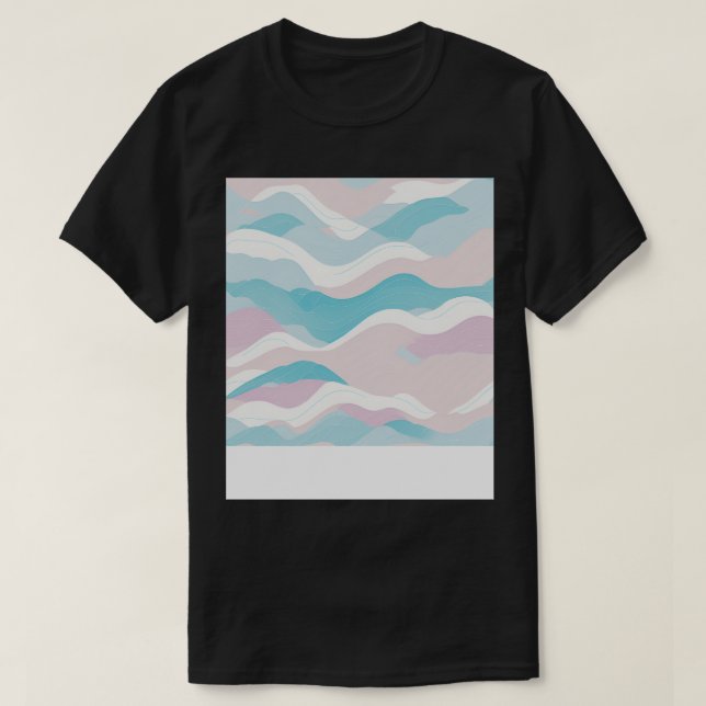 Muster flache Illustration Bright Isometric Pastel T-Shirt (Design vorne)