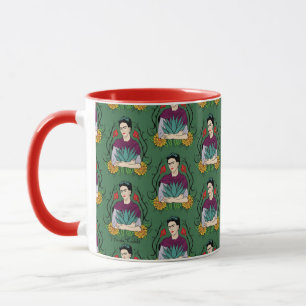 Muster Frida Kahlos   MI Mexiko Lindo Tasse