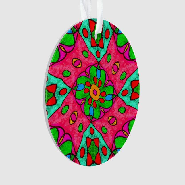 Muster für Abstrakte Blume Ornament (Vorderseite)