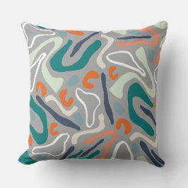 Muster für abstrakte Geometrie; Kissen
