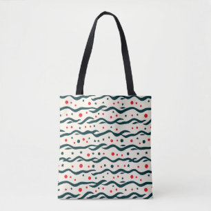 Muster für abstrakte Wavy Lines und geometrische F
