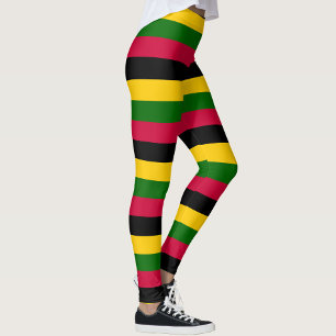 Muster für afrikanische Farben Leggings