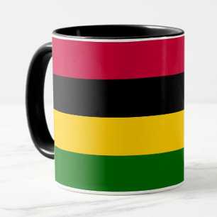 Muster für afrikanische Farben Tasse