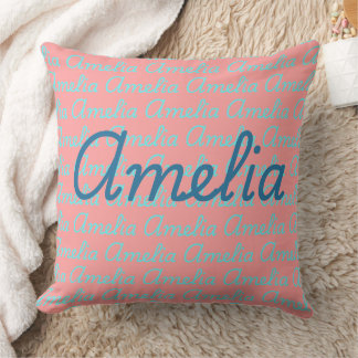 Muster für Amelia-Signature-Namen Kissen