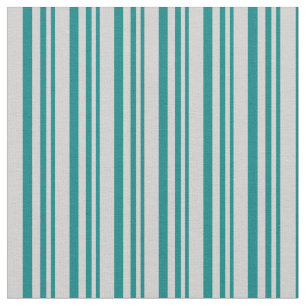 Muster für aquamarine und leichte graue Linien Stoff