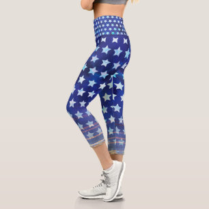 Muster für Aquarellsteine Capri Leggings