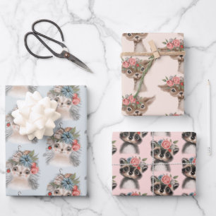 Muster für Babys Geschenkpapier Set