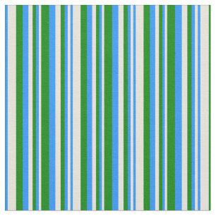 Muster für Beige, Blau und Grüne Streifen Stoff