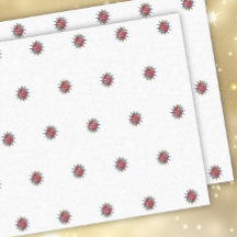 Muster für benutzerdefinierte Logos Weiße Werbung