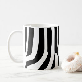 Muster für benutzerdefinierte Zebra-Druckstreifen Kaffeetasse