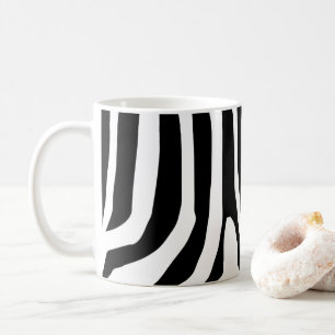 Muster für benutzerdefinierte Zebra-Druckstreifen Kaffeetasse