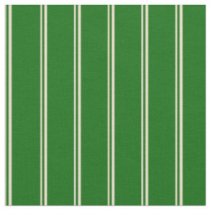 Muster für Bisque & Dark Green Stripes Stoff