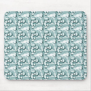 Muster für blaue Kreise Mousepad