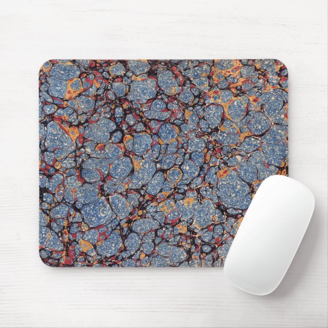 Muster für blaue Marmorpapiere Mousepad (Mit Mouse)