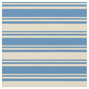 Muster für blaue und farbige Linien Stoff