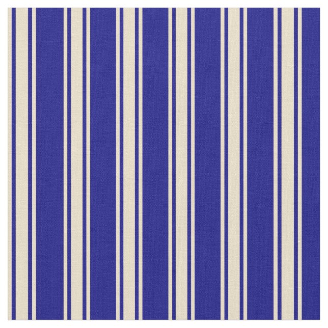 Muster für blaue und farbige Linien Stoff (Nahaufnahme)