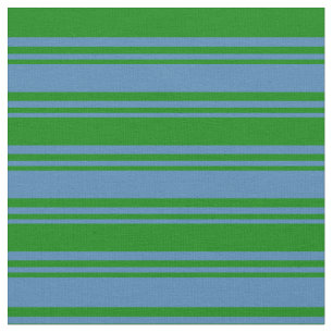 Muster für blaue und grüne Linien Stoff