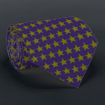 Muster für Blaue und Olivenstars Krawatte<br><div class="desc">Krawatte der Blausteine und der Olive Stars</div>