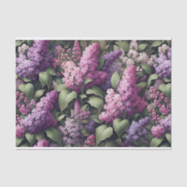 Muster für Blume für Wasserfarben Lilac Seidenpapier