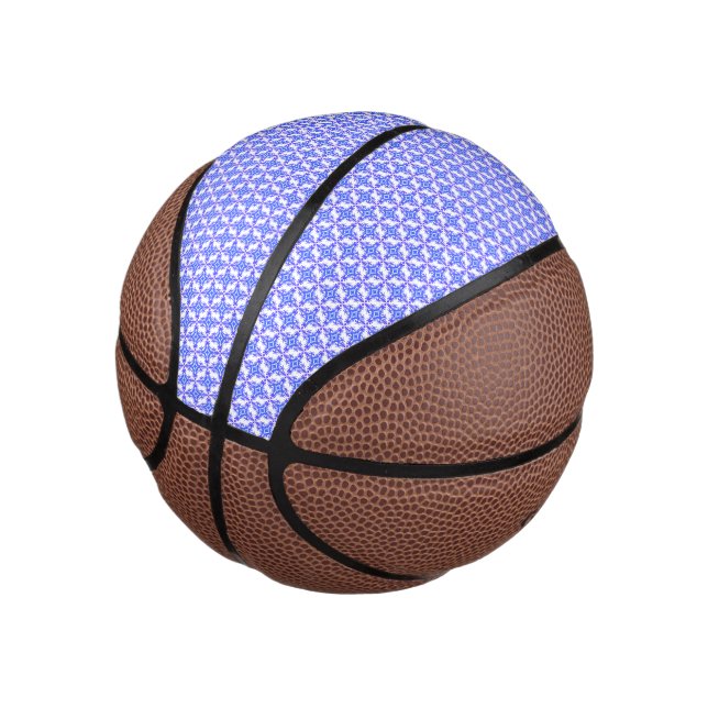 Muster für Blumenmuster Mini Basketball (angewinkelt)