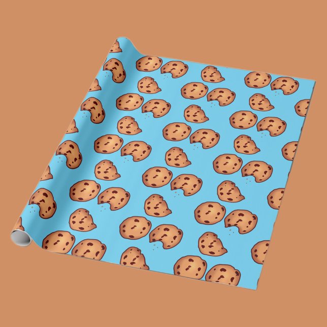 Muster für Chocolate Chip Cookies Geschenkpapier (Von Creator hochgeladen)
