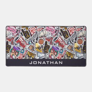 Muster für Comicen für benutzerdefinierte Unis Schreibtischunterlage