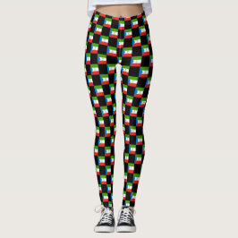 Muster für das Muster der äquatorialen Guinea Leggings
