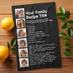 Muster für das Rezept für Familienrezepte und Foto Geschirrtuch<br><div class="desc">Machen Sie ein Küchentuch mit Ihrem Lieblingsrezept,  um als Geschenk,  Sake oder Wiedersehen Gunst der Familie zu geben. Benutzen Sie Ihr Lieblings-Foto oder Ihre Bilder,  um Spaß zu haben und mit der Familie zu teilen.</div>