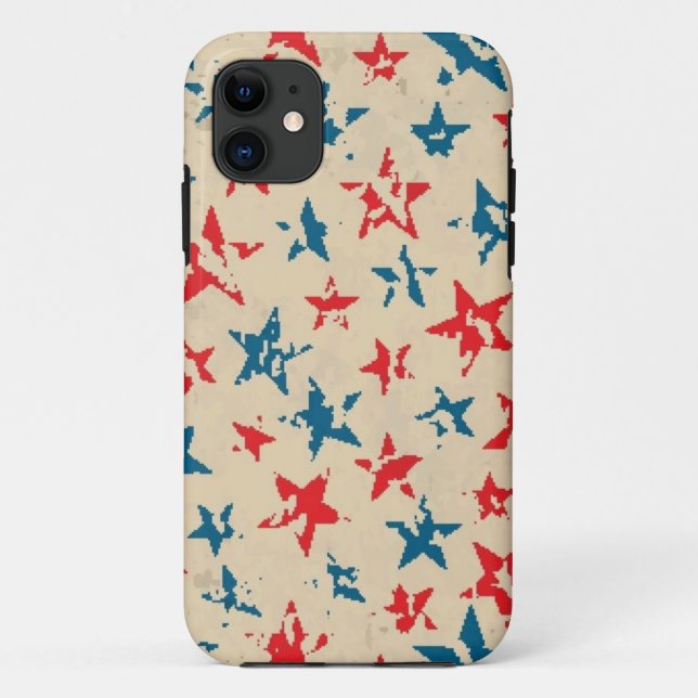 Muster für den 4. Juli Case-Mate iPhone Hülle (Rückseite)