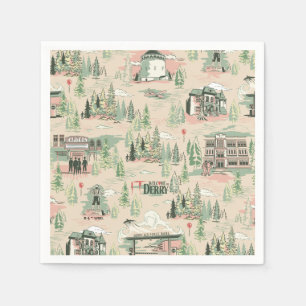 Muster für Derry Locations Serviette