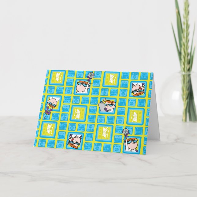 Muster für Dexter-Laborversuche Karte (Vorderseite)