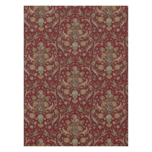 Muster für die Abspielung von Blumen und Folien Tischdecke (Vorderseite)