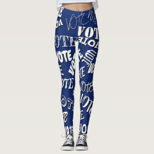 Muster für die Abstimmung Schriftart Leggings