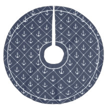 Muster für die Anker der Nautischen Marine in Blau