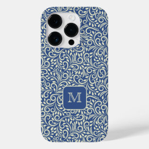 Muster für die benutzerdefinierte Monogramm-Flurle Case-Mate iPhone 14 Pro Hülle
